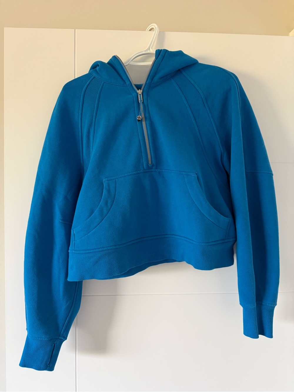 Women’s Lululemom Crop Scuba Sweater Blue (S/XS)